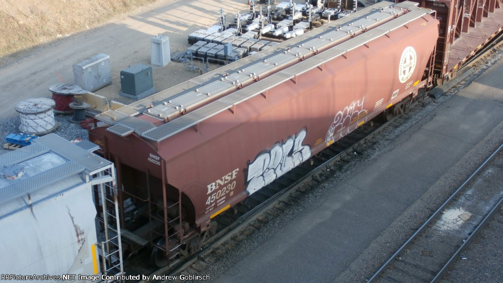 BNSF 450230 sunset